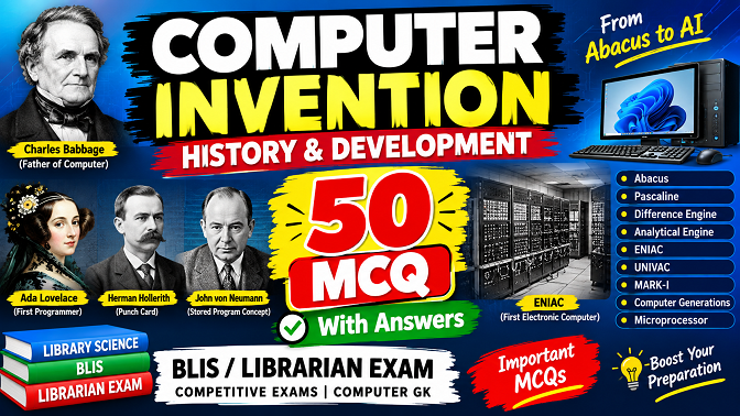 Computer Invention – 50 MCQ