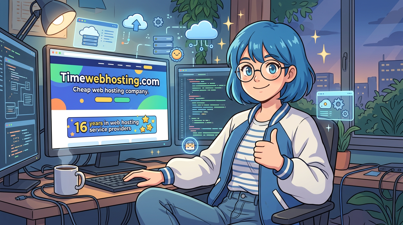 Timewebhosting.com; Cheap web hosting company; 16 years in web hosting service providers